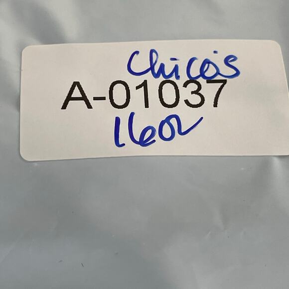 Chicos Dress 1 / US Medium Animal Print 3/4 Sleeve Colorblock Side Gathering - Picture 10 of 11